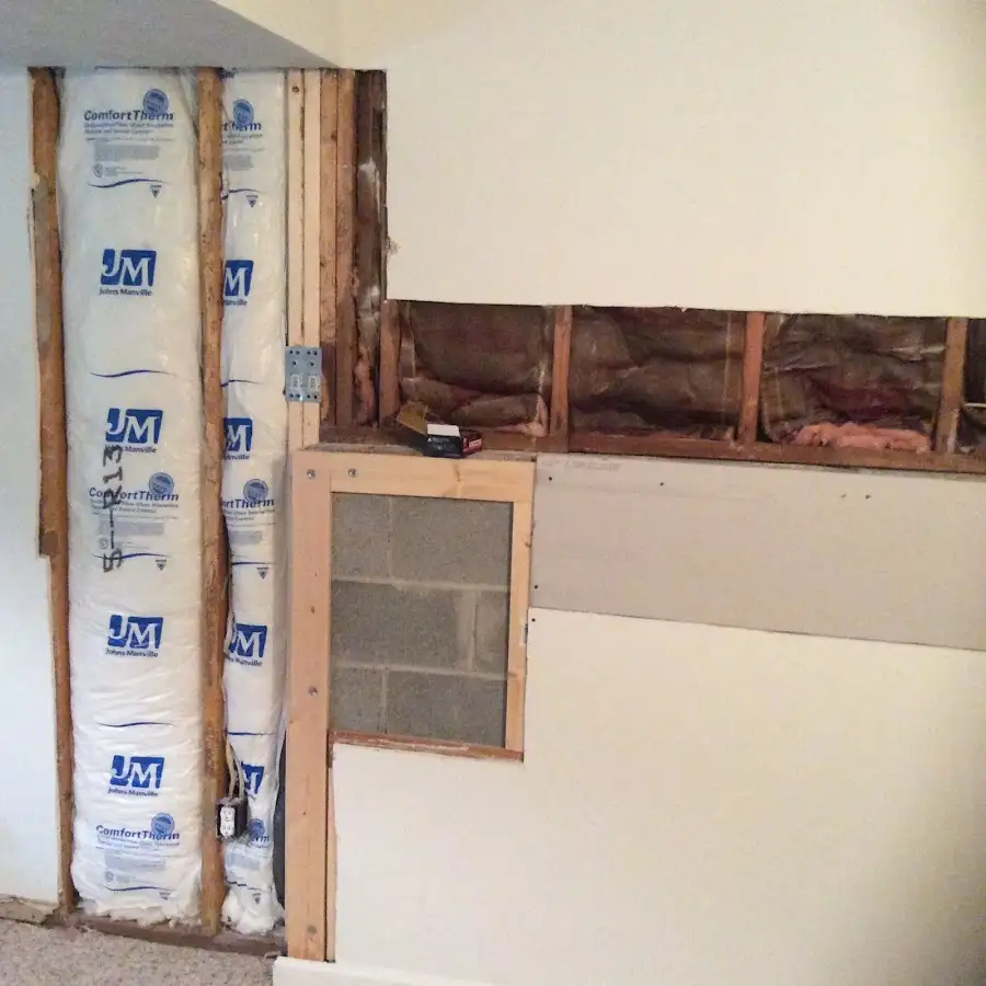 Wall insulation replacement during Odor Removal & Deodorization in Lake Stevens